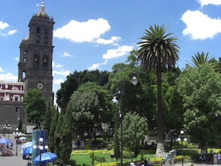 Photo of central Puebla